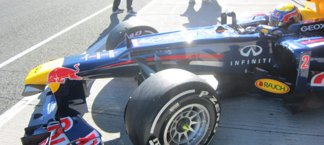 El Red Bull RB8 hace su debut en el Circuito de Jerez