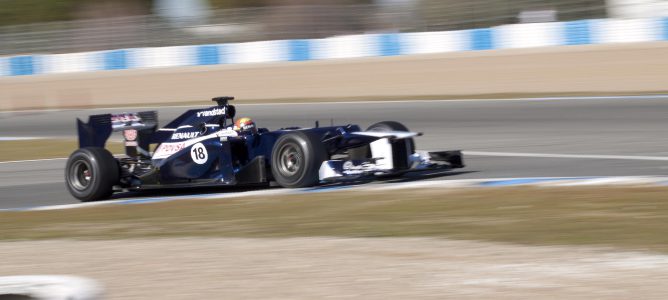 Pastor Maldonado en Jerez