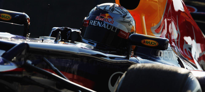 Sebastian Vettel Red Bull RB8 Jerez 2012