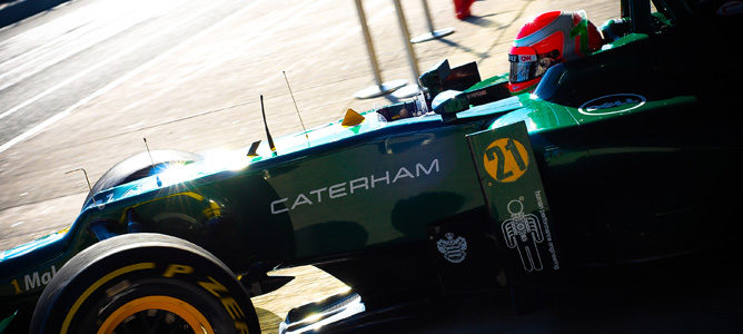 Jarno Trulli Caterham CT01 Jerez