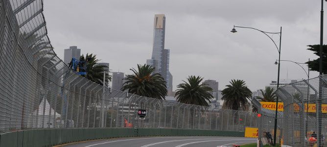Circuito de Albert Park en Melbourne, Australia