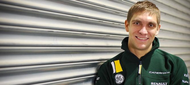 Vitaly Petrov con Caterham