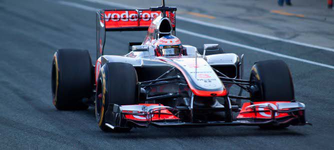 El nuevo McLaren para 2012 en Jerez