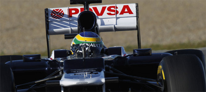 Senna rueda en Jerez