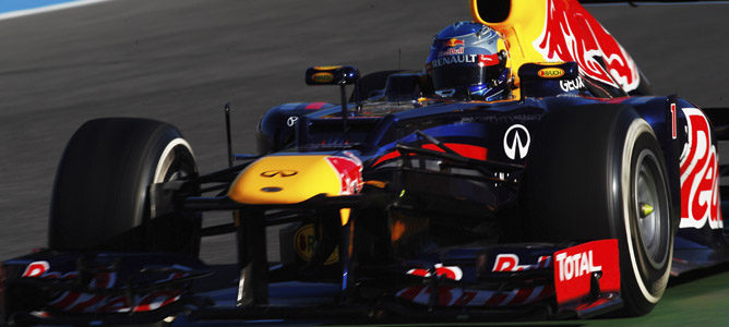 Vettel con el RB8