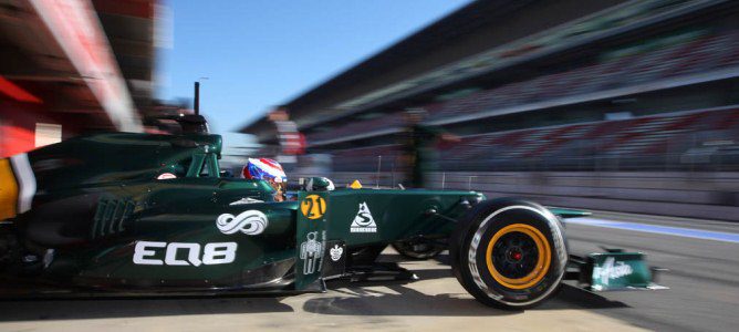 Vitaly Petrov en el Caterham CT01