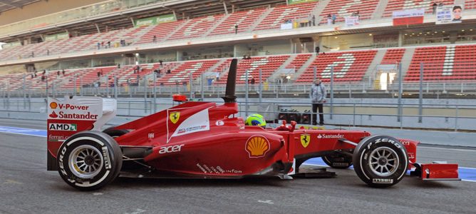 Felipe Massa en Montmeló