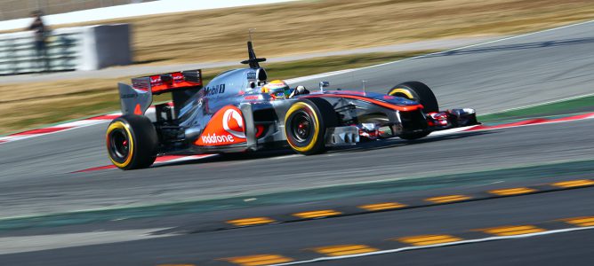 Hamilton en Montmeló