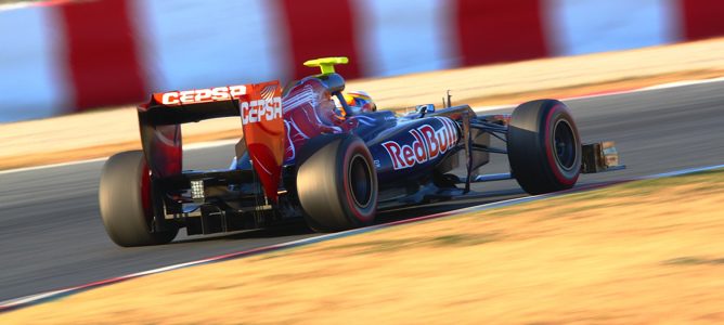 Toro Rosso en los test