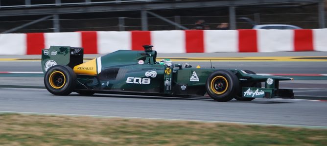 Heikki Kovalainen en Montmeló