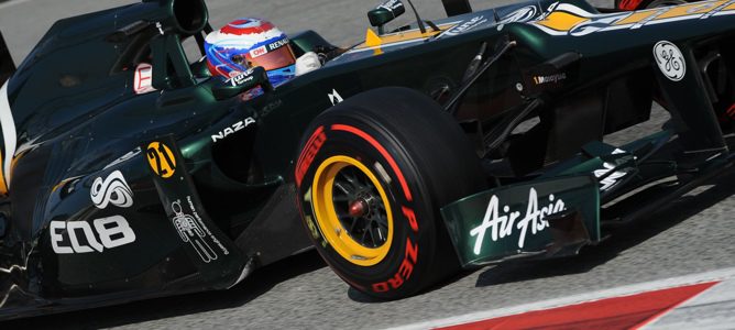 Un Pirelli P Zero montado en el CT01