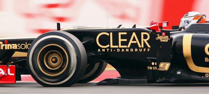 Kimi Räikkönen con el Lotus