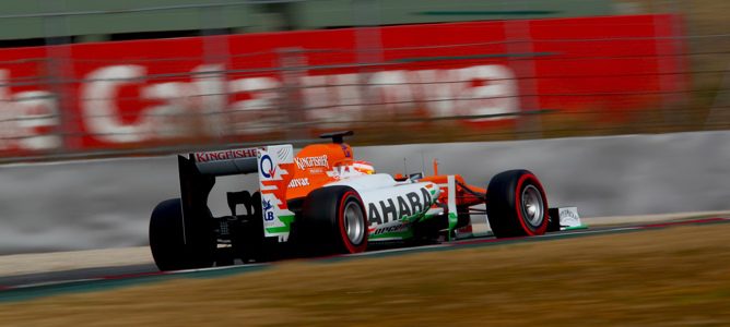 Force India en los test