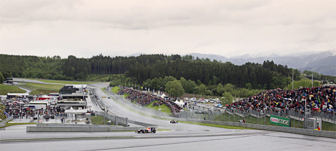 Recta del Red Bull Ring