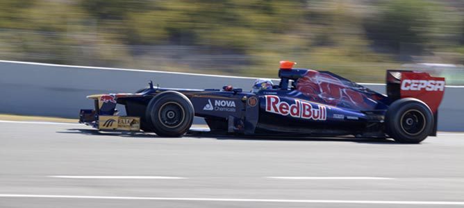 El Toro Rosso en pretemporada