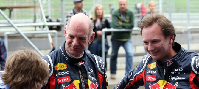 Newey y Horner en el Red Bull Ring