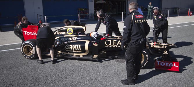 Räikkönen con el E20