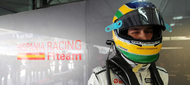 Bruno Senna en HRT en 2010