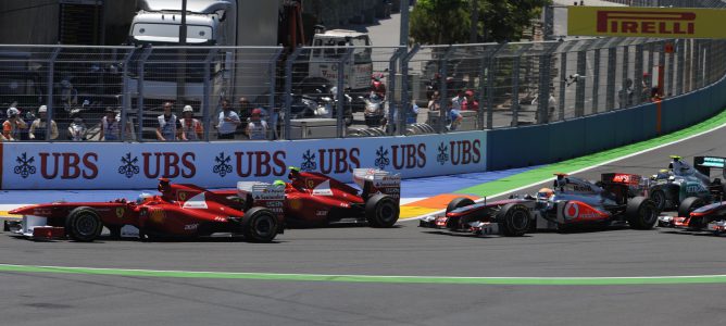 Aloinso y Massa por delante de Hamilton