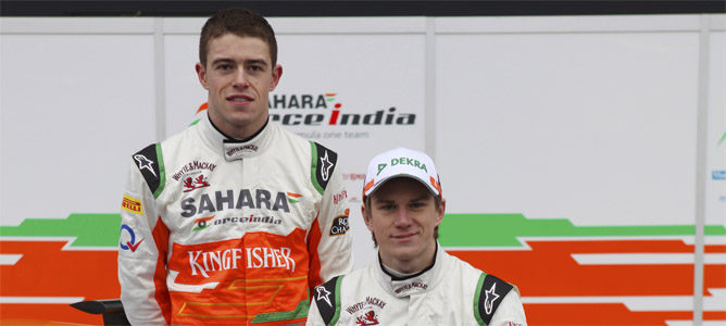 Paul di Resta y Nico Hülkenberg