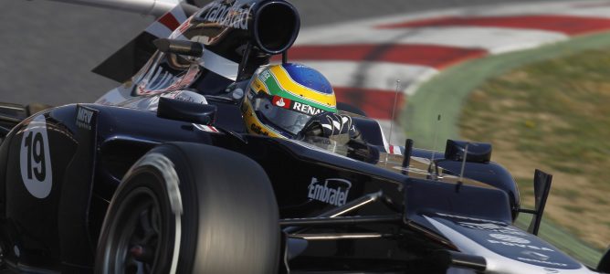Bruno Senna con el FW34