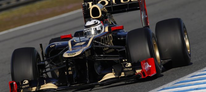 Kimi Räikkönen en el nuevo Lotus E20