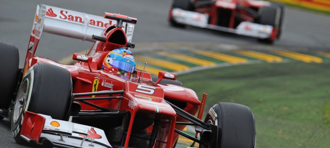 Alonso en los libres de Australia