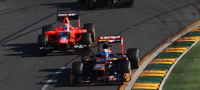 Vergne en el GP Australia 2012