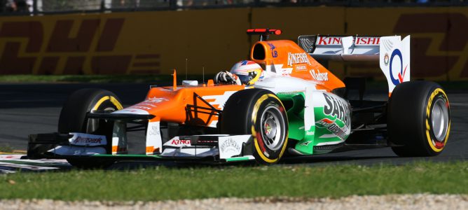 Di Resta en el GP Australia 2012