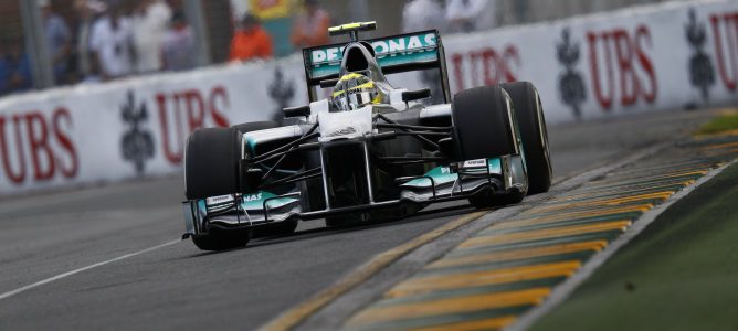 Rosberg en Australia 2012