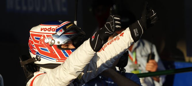 Button gana el GP Australia 2012