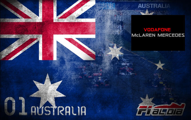 Cartel del GP de Australia