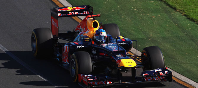 Un Red Bull en Albert Park