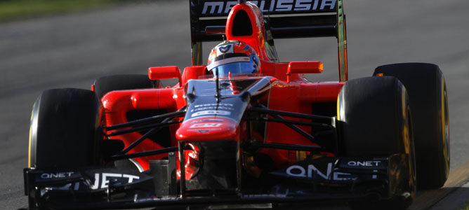 Un Marussia en Albert Park