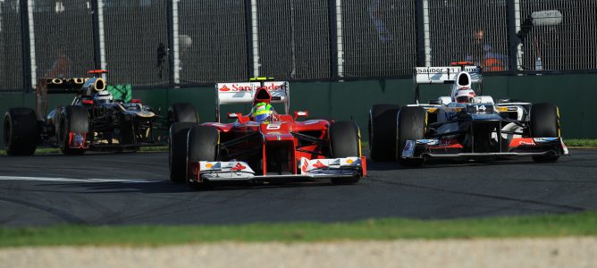 Massa en Australia 2012