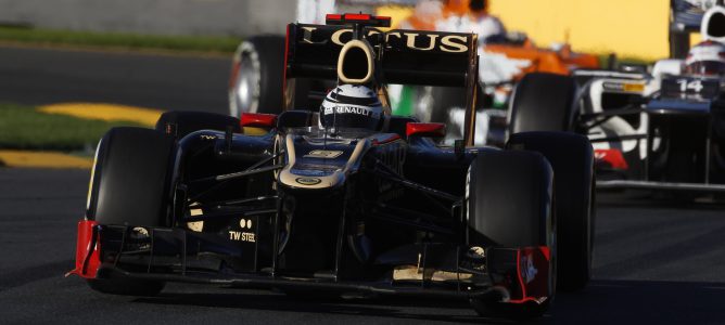 Räikkönen en el GP Australia 2012