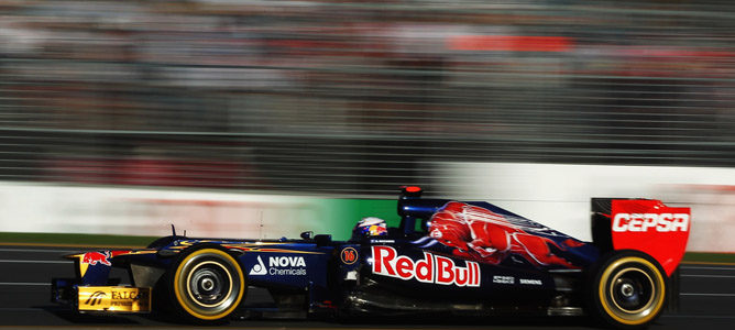 Daniel Ricciardo en el circuito de Albert Park