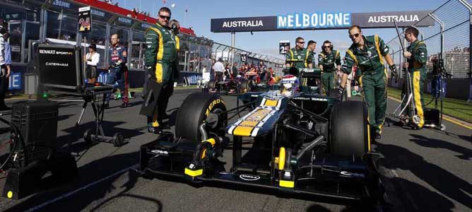 Vitaly Petrov en el circuito de Albert Park