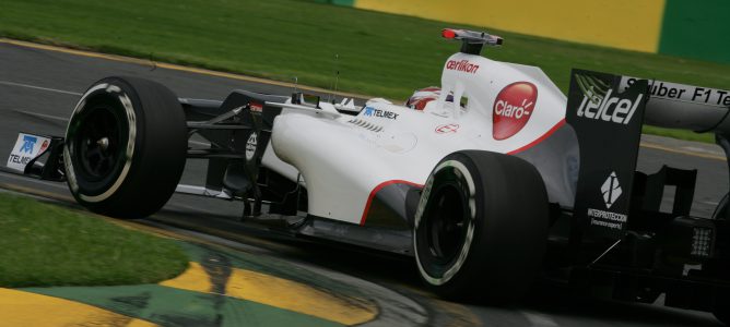 Kobayashi en el GP Australia 2012