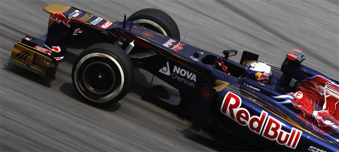 Ricciardo rueda en Sepang