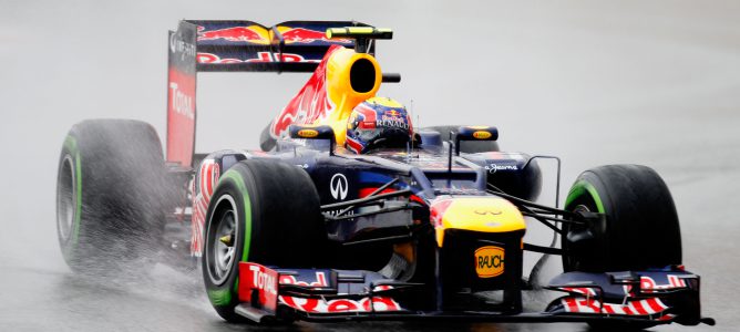 Webber en el GP de Malasia 2012