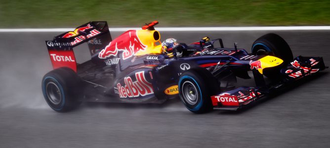 Vettel en el GP de Malasia 2012
