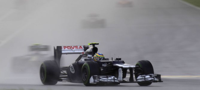 Senna en el GP de Malasia 2012