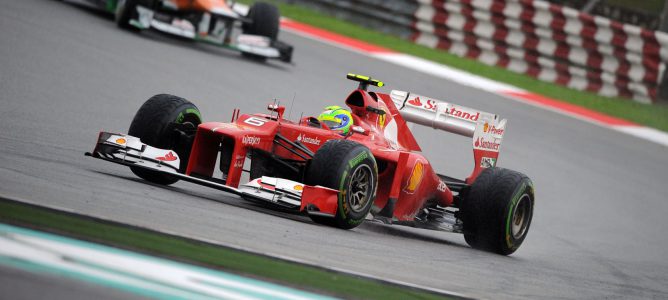 Massa en el GP de Malasia 2012