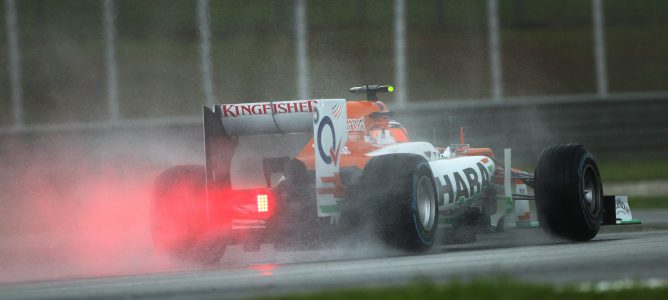 Hülkenberg en el GP de Malasia 2012