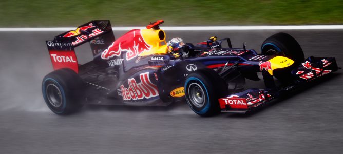 Vettel en el GP Malasia 2012