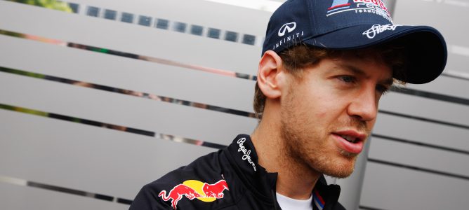 Sebastian Vettel en Red Bull