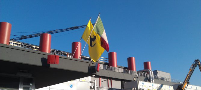 Ferrari celebró la victoria de Malasia en Maranello