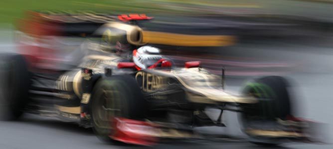 Kimi Räikkönen en el circuito de Sepang