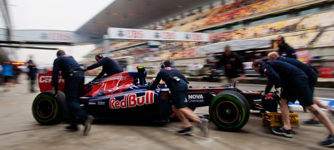 Jean-Eric Vergne en los libres de China